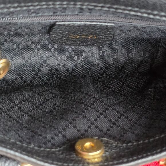 Authentic Gucci Diana Mini Black Suede Bamboo 2-Way Crossbody Handbag - Picture 10 of 15